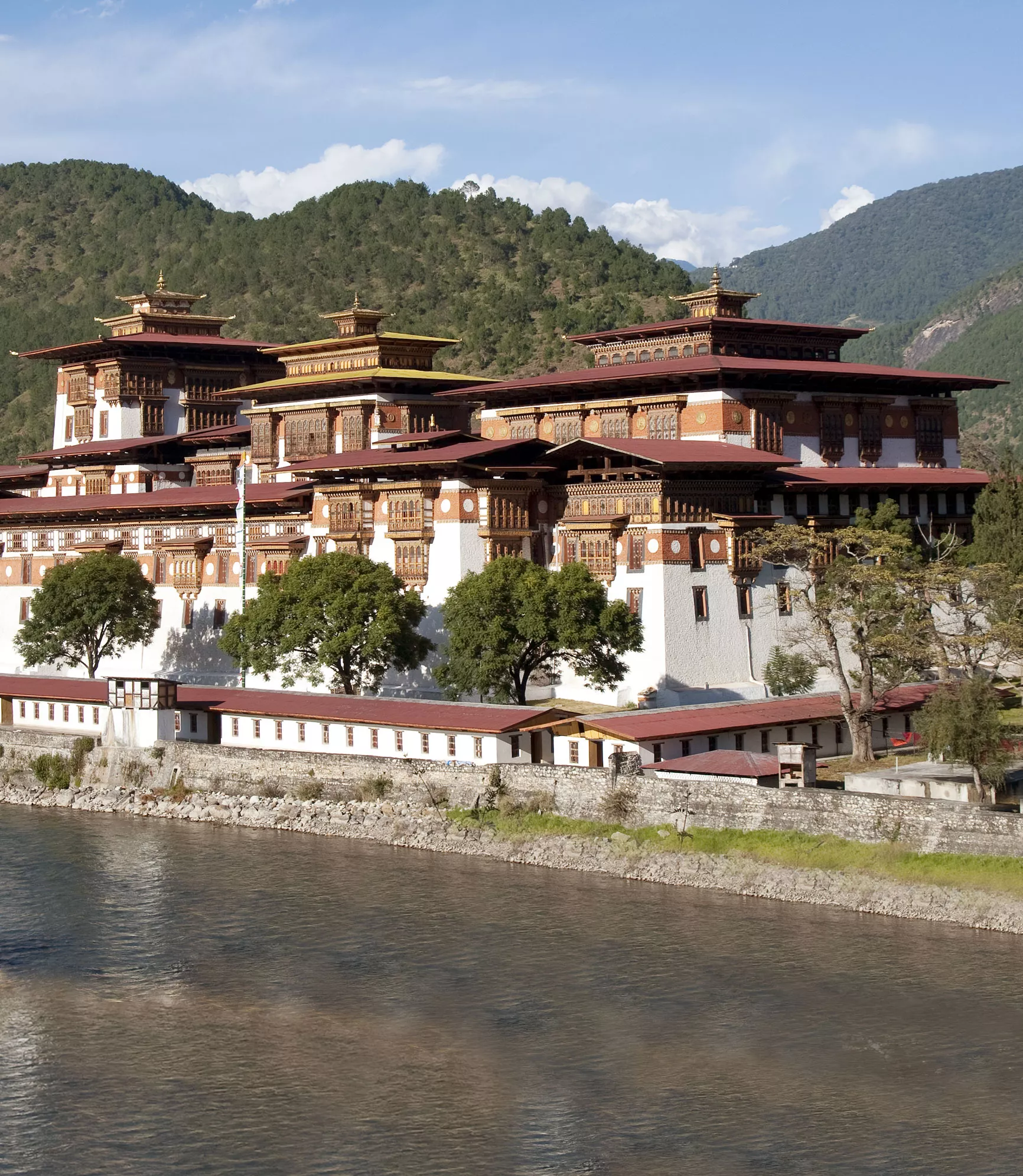 Typical House, Punakha
