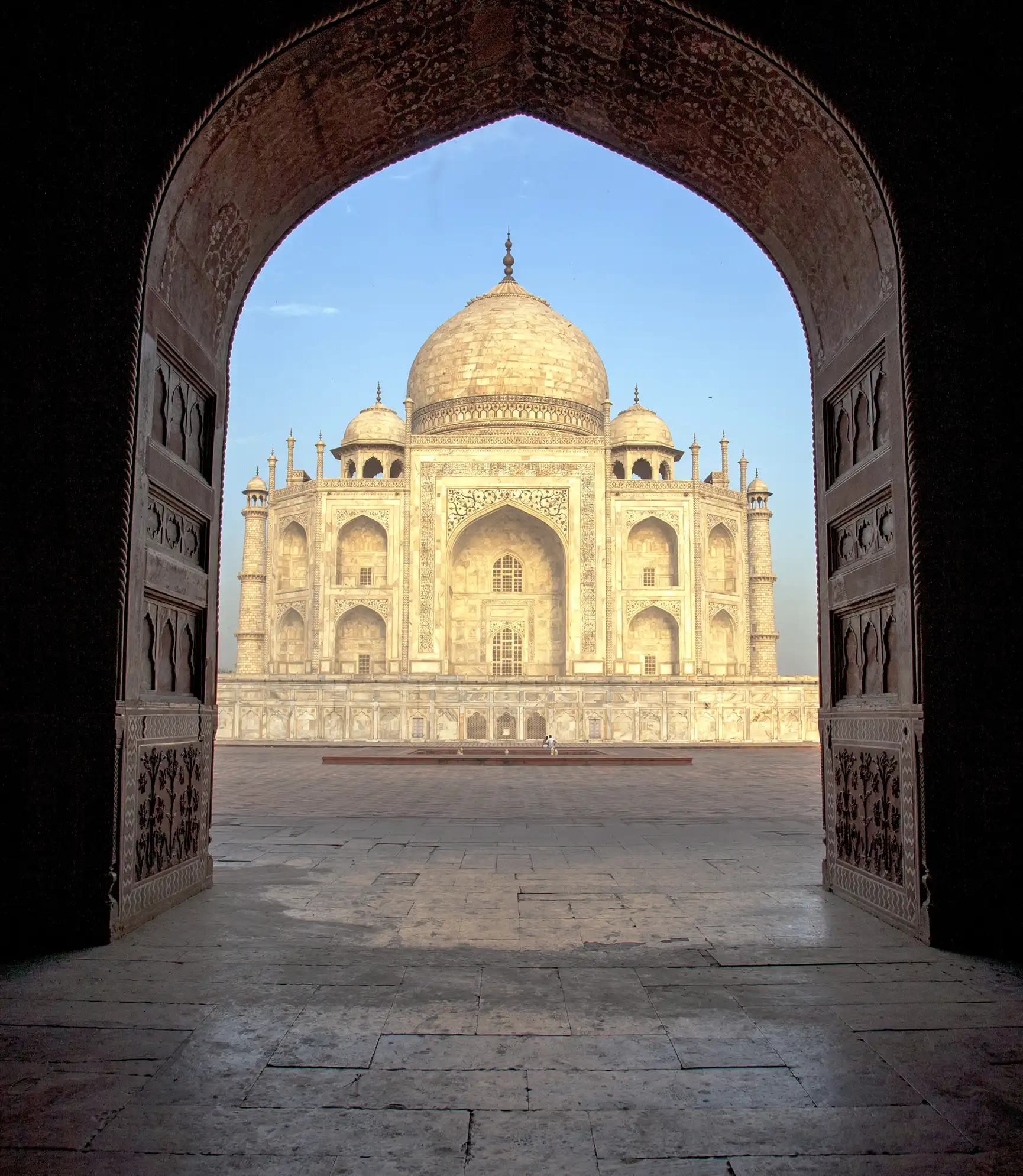 Taj at Full Moon